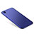 Coque Plastique Rigide Etui Housse Mat M01 pour Apple iPhone XR Bleu