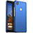 Coque Plastique Rigide Etui Housse Mat M01 pour Google Pixel 3a Bleu