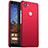 Coque Plastique Rigide Etui Housse Mat M01 pour Google Pixel 3a Rouge