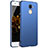 Coque Plastique Rigide Etui Housse Mat M01 pour Huawei Enjoy 7 Plus Bleu