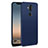 Coque Plastique Rigide Etui Housse Mat M01 pour Nokia 7.1 Plus Bleu