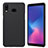 Coque Plastique Rigide Etui Housse Mat M01 pour Samsung Galaxy A6s Noir