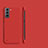 Coque Plastique Rigide Etui Housse Mat M01 pour Samsung Galaxy S25 Plus 5G Rouge