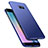 Coque Plastique Rigide Etui Housse Mat M01 pour Samsung Galaxy S6 Edge+ Plus SM-G928F Bleu