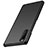 Coque Plastique Rigide Etui Housse Mat M01 pour Sony Xperia 10 II Noir