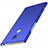 Coque Plastique Rigide Etui Housse Mat M01 pour Sony Xperia XA2 Plus Bleu