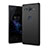 Coque Plastique Rigide Etui Housse Mat M01 pour Sony Xperia XZ2 Compact Noir