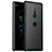 Coque Plastique Rigide Etui Housse Mat M01 pour Sony Xperia XZ3 Noir