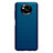 Coque Plastique Rigide Etui Housse Mat M01 pour Xiaomi Poco X3 NFC Bleu
