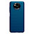 Coque Plastique Rigide Etui Housse Mat M01 pour Xiaomi Poco X3 NFC Bleu Petit