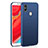 Coque Plastique Rigide Etui Housse Mat M01 pour Xiaomi Redmi S2 Bleu