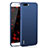 Coque Plastique Rigide Etui Housse Mat M02 pour Huawei Honor 6 Plus Bleu
