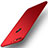Coque Plastique Rigide Etui Housse Mat M02 pour Huawei Honor 7C Rouge