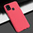 Coque Plastique Rigide Etui Housse Mat M02 pour Samsung Galaxy M21s Rouge