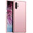 Coque Plastique Rigide Etui Housse Mat M02 pour Samsung Galaxy Note 10 Plus 5G Or Rose