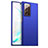 Coque Plastique Rigide Etui Housse Mat M02 pour Samsung Galaxy Note 20 Ultra 5G Bleu