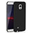 Coque Plastique Rigide Etui Housse Mat M02 pour Samsung Galaxy Note 4 Duos N9100 Dual SIM Noir
