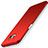 Coque Plastique Rigide Etui Housse Mat M02 pour Samsung Galaxy S6 Edge SM-G925 Rouge