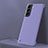 Coque Plastique Rigide Etui Housse Mat M04 pour Samsung Galaxy S23 Plus 5G Gris Lavende