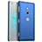 Coque Plastique Rigide Etui Housse Mat M04 pour Sony Xperia XZ2 Bleu