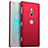 Coque Plastique Rigide Etui Housse Mat M04 pour Sony Xperia XZ2 Rouge