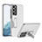 Coque Plastique Rigide Etui Housse Mat P01 pour Samsung Galaxy S23 Plus 5G Argent