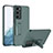 Coque Plastique Rigide Etui Housse Mat P01 pour Samsung Galaxy S23 Plus 5G Vert