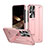 Coque Plastique Rigide Etui Housse Mat P01 pour Samsung Galaxy S25 Ultra 5G Or Rose