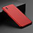 Coque Plastique Rigide Etui Housse Mat P01 pour Xiaomi Redmi 9A Rouge