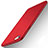 Coque Plastique Rigide Etui Housse Mat P08 pour Apple iPhone 6 Rouge
