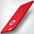 Coque Plastique Rigide Etui Housse Mat P09 pour Apple iPhone 6S Rouge