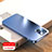 Coque Plastique Rigide Etui Housse Mat R01 pour Apple iPhone 13 Bleu
