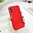 Coque Plastique Rigide Etui Housse Mat YK3 pour Realme GT Neo 3T 5G Rouge Petit