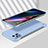 Coque Plastique Rigide Etui Housse Mat YK7 pour Oppo Find X3 Pro 5G Bleu Ciel