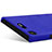 Coque Plastique Rigide Etui Sables Mouvants pour Sony Xperia XZ1 Compact Bleu Petit