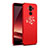 Coque Plastique Rigide Fleurs pour Huawei Mate 9 Rouge