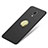 Coque Plastique Rigide Mat avec Support Bague Anneau A02 pour Xiaomi Mi 4 LTE Noir Petit