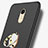 Coque Plastique Rigide Mat avec Support Bague Anneau A02 pour Xiaomi Redmi Note 3 Pro Noir Petit