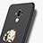 Coque Plastique Rigide Mat avec Support Bague Anneau A03 pour Huawei Mate 9 Noir Petit
