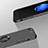 Coque Plastique Rigide Mat avec Support Bague Anneau A05 pour Apple iPhone 8 Plus Noir Petit