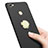 Coque Plastique Rigide Mat avec Support Bague Anneau pour Xiaomi Redmi Note 5A Pro Noir Petit