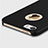 Coque Plastique Rigide Mat et Support Bague Anneau pour Apple iPhone 5S Noir Petit