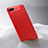 Coque Plastique Rigide Mat M01 pour Apple iPhone 8 Plus Rouge Petit