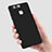 Coque Plastique Rigide Mat M01 pour Huawei P9 Noir Petit