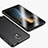 Coque Plastique Rigide Mat M01 pour Samsung Galaxy Note 4 Duos N9100 Dual SIM Noir