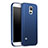 Coque Plastique Rigide Mat M01 pour Samsung Galaxy S5 G900F G903F Noir Petit