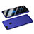 Coque Plastique Rigide Mat M02 pour Huawei Honor 8 Lite Bleu Petit