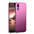 Coque Plastique Rigide Mat M02 pour Huawei P20 Pro Violet Petit