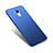 Coque Plastique Rigide Mat M04 pour Huawei Honor 6C Pro Bleu Petit
