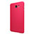 Coque Plastique Rigide Mat M06 pour Samsung Galaxy A9 Pro (2016) SM-A9100 Rouge Petit